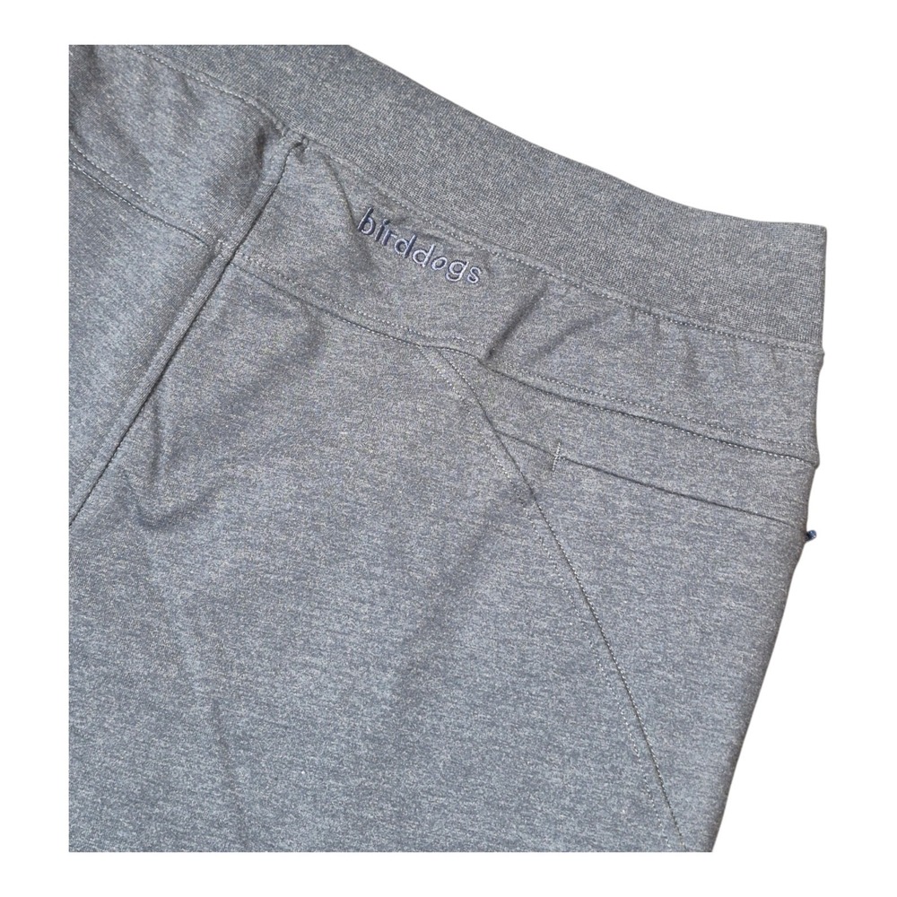Birddogs Men's XXL Heather Navy Golf Jogger‎ Sweatpants Stretch Drawstring Pants
